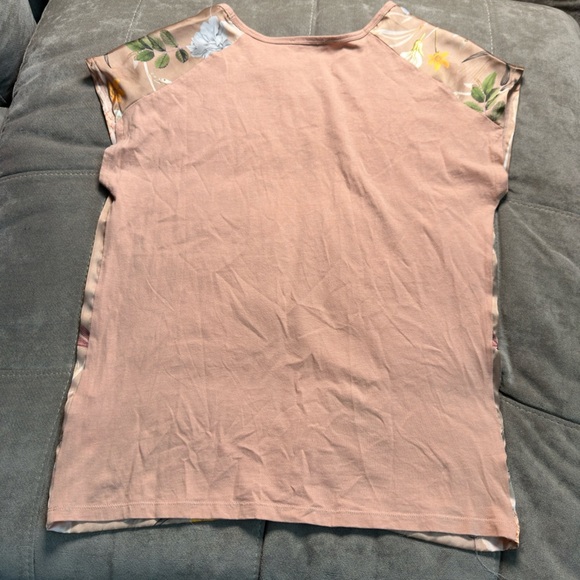 Zara Floral Blouse in Beige and Yellow - Picture 7 of 7